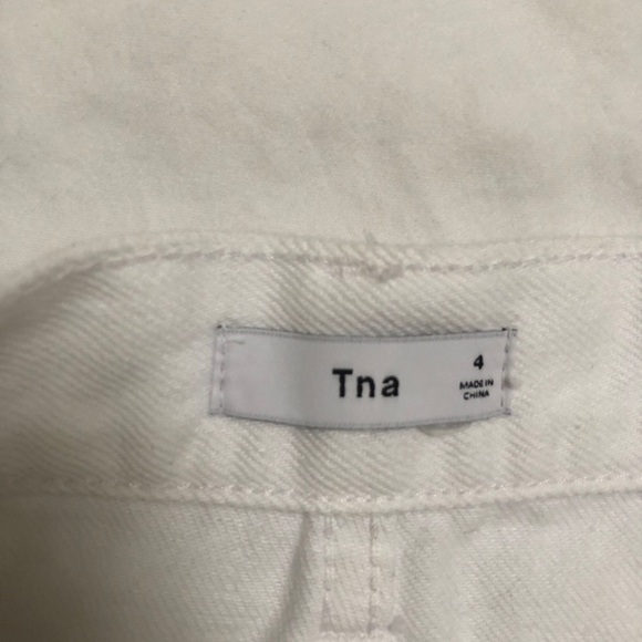 Aritzia -> TNA white denim skirt - Picture 4 of 4